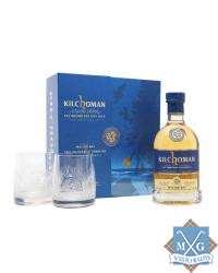 Whisky Škotski Kilchoman Machir Bay + 2 kozarca 46% 0,7l