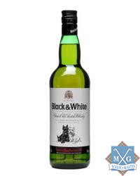 Black & White Blended Scotch Whisky 40% 1,0l