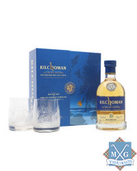 Kilchoman Machir Bay + 2 kozarca 46% 0,7l